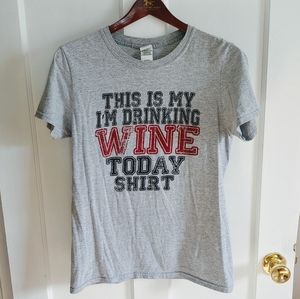 🍷This is my 'I'm drinking wine today T-shirt'🍷